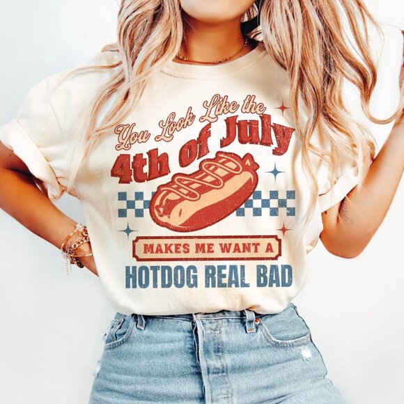 Hand Crafted Tops - 4th of July Graphic Tshirt